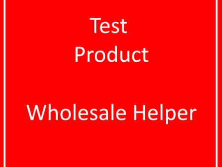 WPD Test Product - ( DO NOT BUY ) Sale