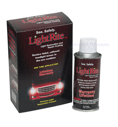 LightRite UV Headlight Restoration and Repair Value Pak For Sale