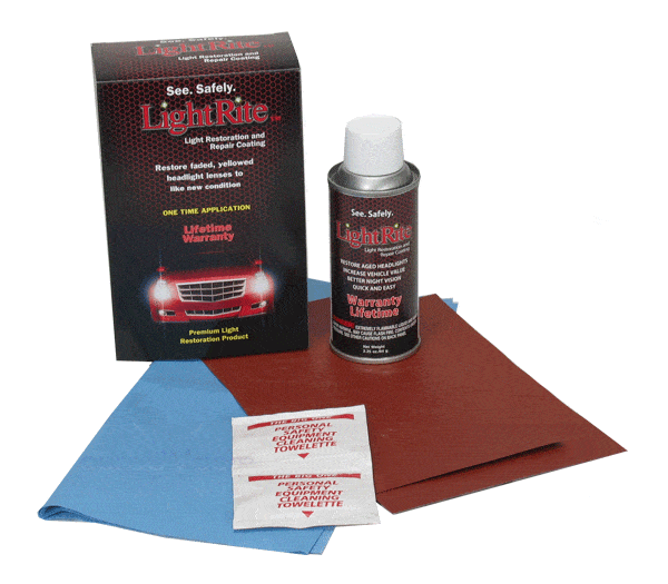 LightRite UV Headlight Restoration and Repair Value Pak For Sale