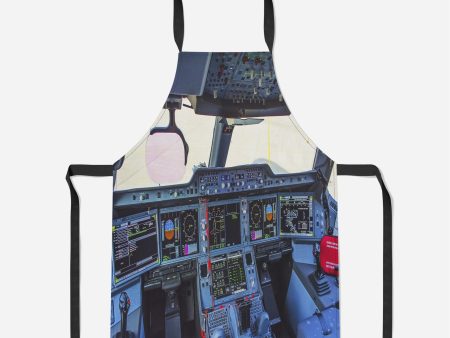 Airbus A350 Cockpit Designed Kitchen Aprons Cheap