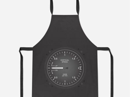 Airplane Instruments-Vertical Speed Designed Kitchen Aprons Supply