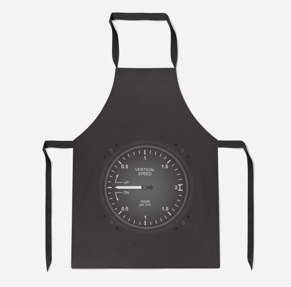 Airplane Instruments-Vertical Speed Designed Kitchen Aprons Supply