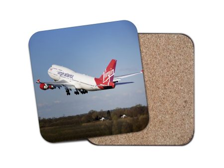 Virgin Atlantic Boeing 747 Designed Coasters on Sale