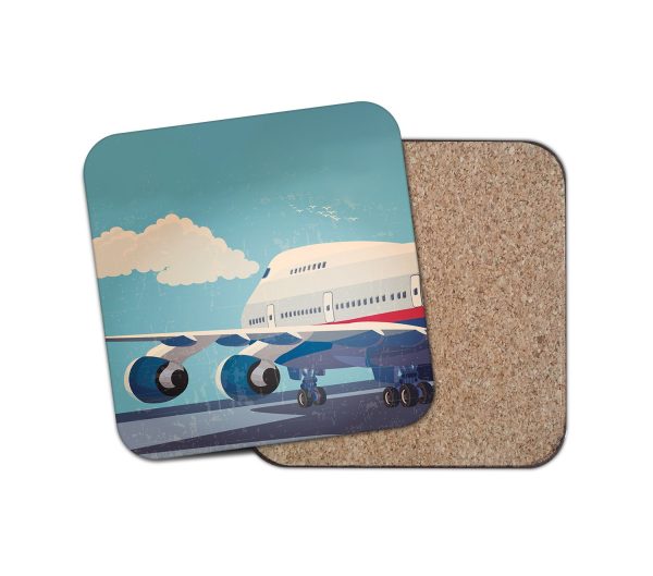 Vintage Boeing 747 Designed Coasters on Sale