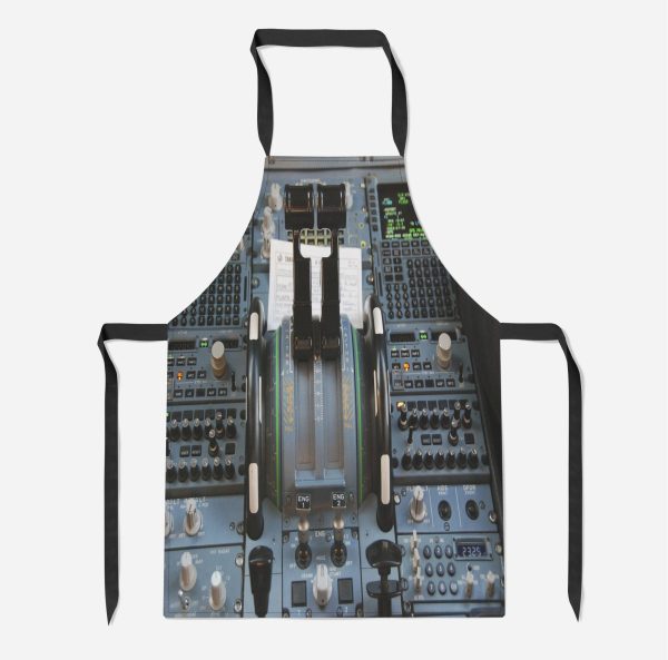 Airbus A320 Cockpit Designed Kitchen Aprons For Sale