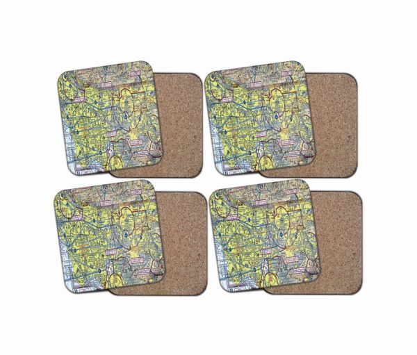 VFR Chart Designed Coasters Online