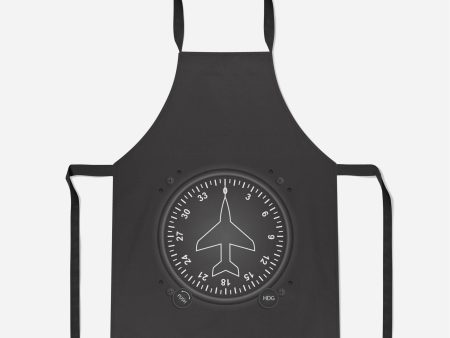 Airplane Instruments-Heading Designed Kitchen Aprons Hot on Sale