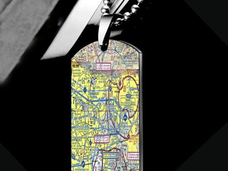 VFR Chart Designed Metal Necklaces Fashion