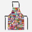 World Flags Designed Kitchen Aprons Online now