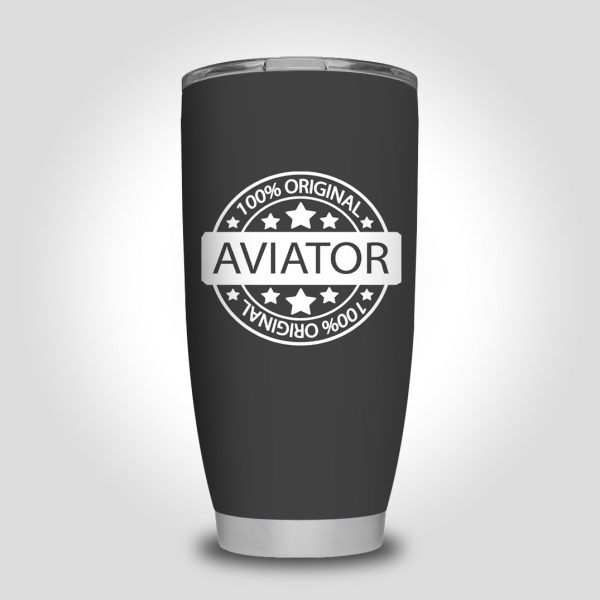 100 Original Aviator Designed Tumbler Travel Mugs For Discount