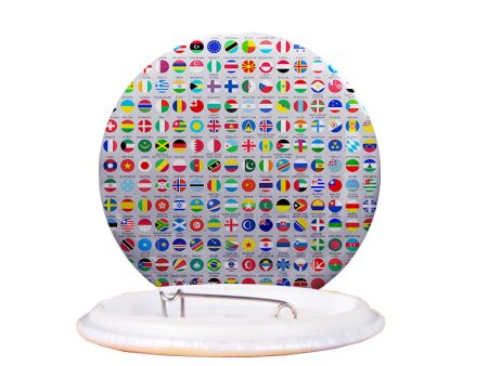 220 World s Flags Designed Pins Online Hot Sale