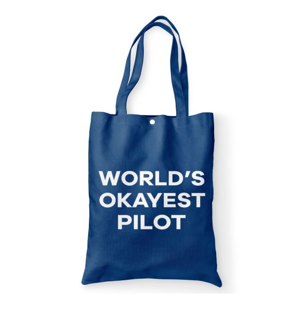 World s Okayest Pilot Designed Tote Bags For Cheap