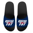 Amazing Boeing 737 Designed Sport Slippers Online Sale