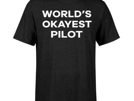 World s Okayest Pilot Designed T-Shirts For Discount