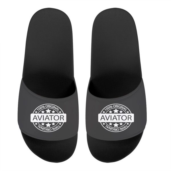 100 Original Aviator Designed Sport Slippers For Cheap