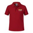 Warning May Constantly Talk About Aviation Designed Children Polo T-Shirts Discount