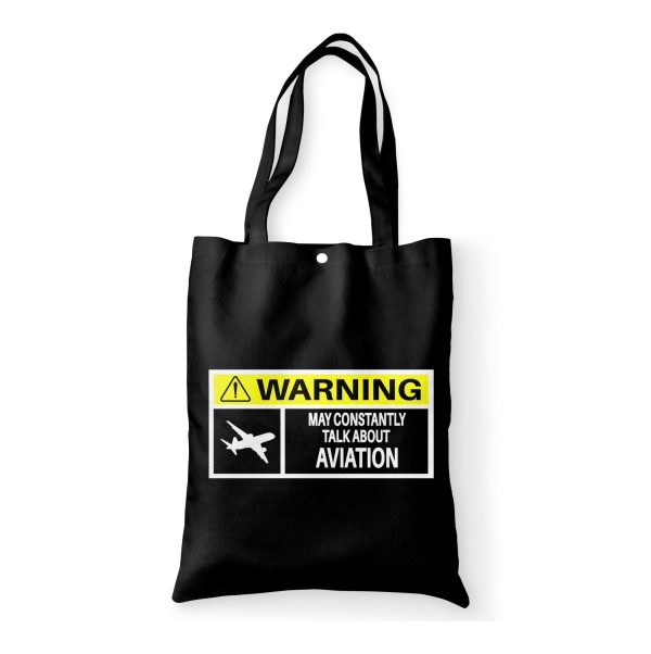 Warning May Constantly Talk About Aviation Designed Tote Bags Online Sale