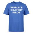 World s Okayest Pilot Designed T-Shirts For Discount