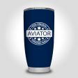 100 Original Aviator Designed Tumbler Travel Mugs For Discount