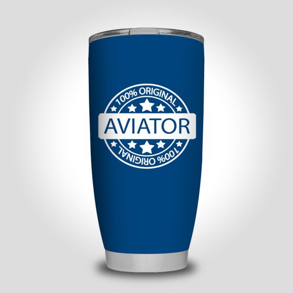 100 Original Aviator Designed Tumbler Travel Mugs For Discount