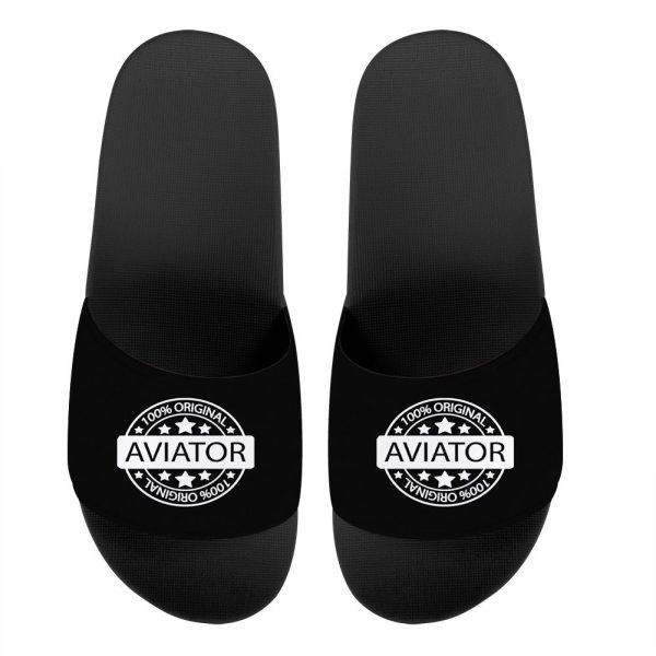 100 Original Aviator Designed Sport Slippers For Cheap