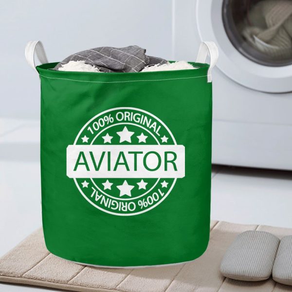 100 Original Aviator Designed Laundry Baskets For Discount