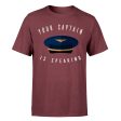 Your Captain Is Speaking Designed T-Shirts Online now