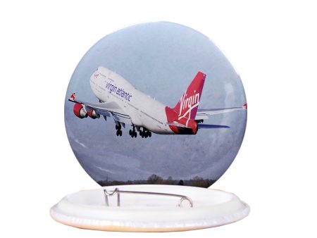 Virgin Atlantic Boeing 747 Designed Pins For Cheap