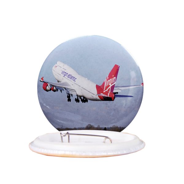 Virgin Atlantic Boeing 747 Designed Pins For Cheap