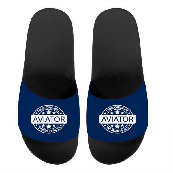 100 Original Aviator Designed Sport Slippers For Cheap