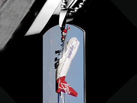 Virgin Atlantic Boeing 747 Designed Metal Necklaces For Discount