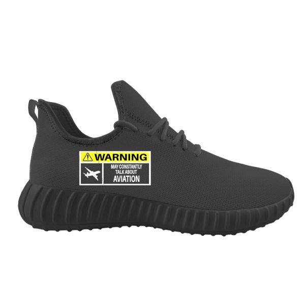 Warning May Constantly Talk About Aviation Designed Sport Sneakers & Shoes (WOMEN) For Cheap