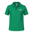 World Map (Text) Designed Children Polo T-Shirts Hot on Sale