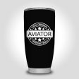 100 Original Aviator Designed Tumbler Travel Mugs For Discount