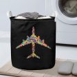 Colourful Airplane Designed Laundry Baskets Discount