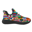 World Flags Designed Sport Sneakers & Shoes (WOMEN) For Cheap