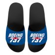 Amazing Boeing 737 Designed Sport Slippers Online Sale