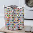 220 World s Flags Designed Laundry Baskets Discount