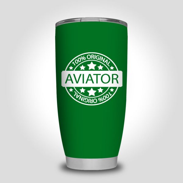 100 Original Aviator Designed Tumbler Travel Mugs For Discount