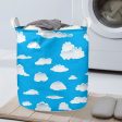 Amazing Clouds Designed Laundry Baskets Supply