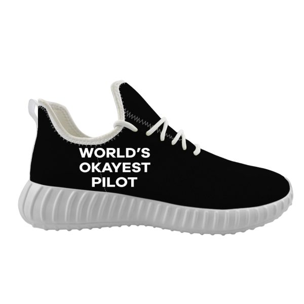 World s Okayest Pilot Designed Sport Sneakers & Shoes (MEN) For Discount