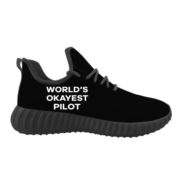 World s Okayest Pilot Designed Sport Sneakers & Shoes (MEN) For Discount