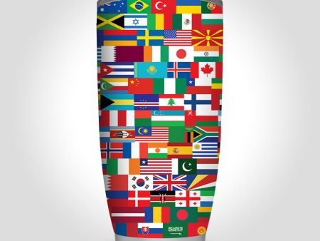 World Flags Designed Tumbler Travel Mugs Sale